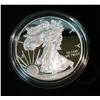 Image 1 : 271. 2008 W American Eagle Proof Dollar in original case of issue with literature.
