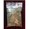Image 2 : 289. (100) Old Unsorted U.S. Wheat Cents. Circulated.