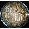 Image 1 : 295. 1912 "Women Strive for Right to Vote" Proof Medal. Encapsulated. 46mm.