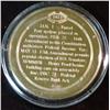 Image 2 : 296. 1913 "Assembly Line Revolutionizes Manufacturing" Proof Medal. Encapsulated. 46mm.
