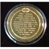 Image 2 : 300. "1917 U.S. Enter World War I" Proof Bronze Medal. Encapsulated. 46mm.