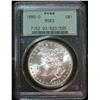Image 1 : 302. 1885 O Morgan Silver Dollar. PCGS slabbed MS 63.