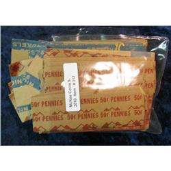 313. Group of Coin Wrappers for Lincoln Cents & Nickels.