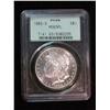Image 1 : 354. 1882 S Morgan Silver Dollar. PCGS slabbed MS 63 PL