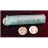 Image 1 : 394. 1958 P Original Unc Roll of Jefferson Nickels. (40 pcs.)