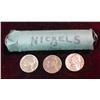 Image 1 : 398. 1958 P Original Unc Roll of Jefferson Nickels. (40 pcs.)