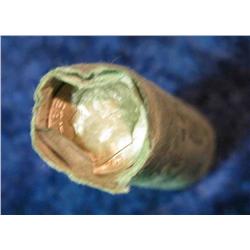 403. 1954 S Original BU Roll Roosevelt Dimes. (50 pcs.)