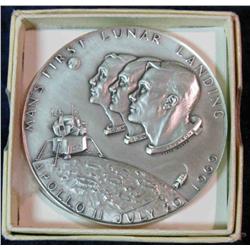 407. Apollo 11/John F. Kennedy Medal Commemorating Man's First Lunar