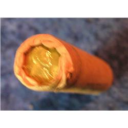 455. 1956 D Original BU Bankwrapped Roll of Lincoln Cents. (50 pcs.).