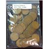 Image 1 : 458. (50) Old Wheat Cents with many dating back into the teens.