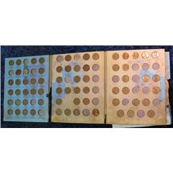 462. 1941-75 Partial Set of Lincoln Cents in a Whitman folder. (65 pcs.)