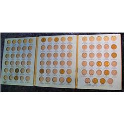 463. 1916-40 Partial Set of Lincoln Cents in a Whitman folder. (14 pcs.)