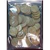 Image 2 : 474. 1944 D Circulated Roll of "Shell Case" Lincoln Cents. (50 pcs.).