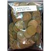 Image 1 : 475. (100) Mixed Date U.S. Wheat Cents. Includes some Steel cents.