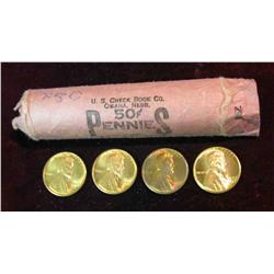 476. 1947 D Original BU Roll of Lincoln Cents.(50 pcs.)