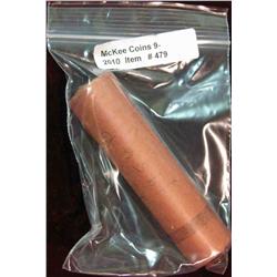 479. 1956 D Original BU Bankwrapped Roll of Lincoln Cents. (50 pcs.).