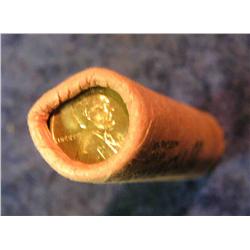 481. 1958 D Original BU Bankwrapped Roll of Lincoln Cents. (50 pcs.).