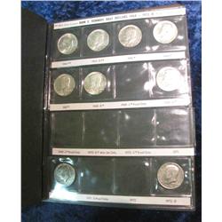 495. 1964-79 Partial Set of Kennedy Half Dollars. Includes 1964 P & D. 