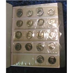 496. 1964-80 Partial Set of Kennedy Half Dollars. Includes 1964 P & D. 