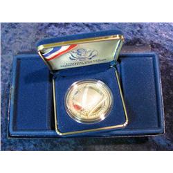 541. 1987 S U.S. Constitution Proof Silver Dollar in Original Box of issue.