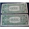 Image 2 : 542. Series 1935D & E $1 Silver Certificates. One autographed and the other