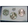 Image 2 : 543. 1983 P, D, & S Uncirculated Olympics Silver Dollar. In original case of issue.