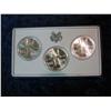 Image 1 : 556. 1984 P, D, & S Uncirculated Olympics Silver Dollar. In original case of issue.