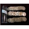 Image 2 : 576. Roll of (40) Circulated Old Buffalo Nickels with Indian Heads. In a plastic tube.