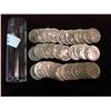 Image 2 : 580. Roll of (40) Circulated Old Buffalo Nickels with Indian Heads. In a plastic tube.