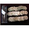 Image 1 : 583. Roll of (40) Circulated Old Buffalo Nickels with Indian Heads. In a plastic tube.