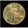 670. 1986 Roman Numerals $25 Gold American Eagle Half Ounce Coin. BU.