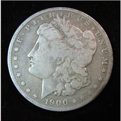 687. 1900 O Morgan Silver Dollar. VG-8.