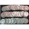 Image 1 : 712. (44) Old Mercury Dimes with a wide assortment of dates going back to