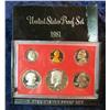 Image 1 : 717. 1981 S U.S. Proof Set. Original as issued.
