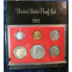 747. 1982 S U.S. Proof Set. Original as issued.