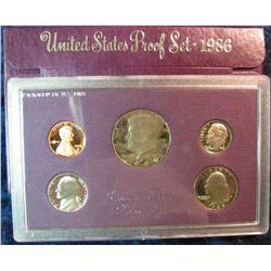 781. 1986 S U.S. Proof Set. Original as issued.