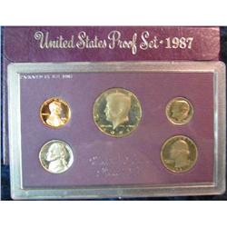 784. 1987 S U.S. Proof Set. Original as issued.