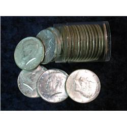 788. Roll of (20) 40% Silver U.S. Kennedy Half Dollars. Circ.