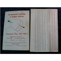 845. Fe. 13-15, 1959 Leo A. Young Auction Catalog.