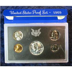 853. 1969S US Proof Set. Original as Issued.