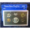 Image 1 : 854. 1969S US Proof Set. Original as Issued.