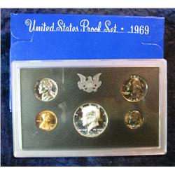 855. 1969S US Proof Set. Original as Issued.