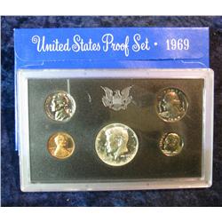 856. 1969S US Proof Set. Original as Issued.