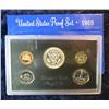 Image 2 : 856. 1969S US Proof Set. Original as Issued.