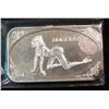 Image 1 : 873. January Nude Collectors 1-Ounce Silver Bar.