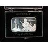 Image 1 : 878. Silent Partner 1-Ounce Silver Collectors Bar.
