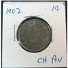 Image 1 : 885. 1902 Canada Large Cent. Choice AU.