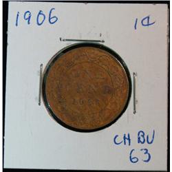 891. 1906 Canada Large Cent. Red BU.