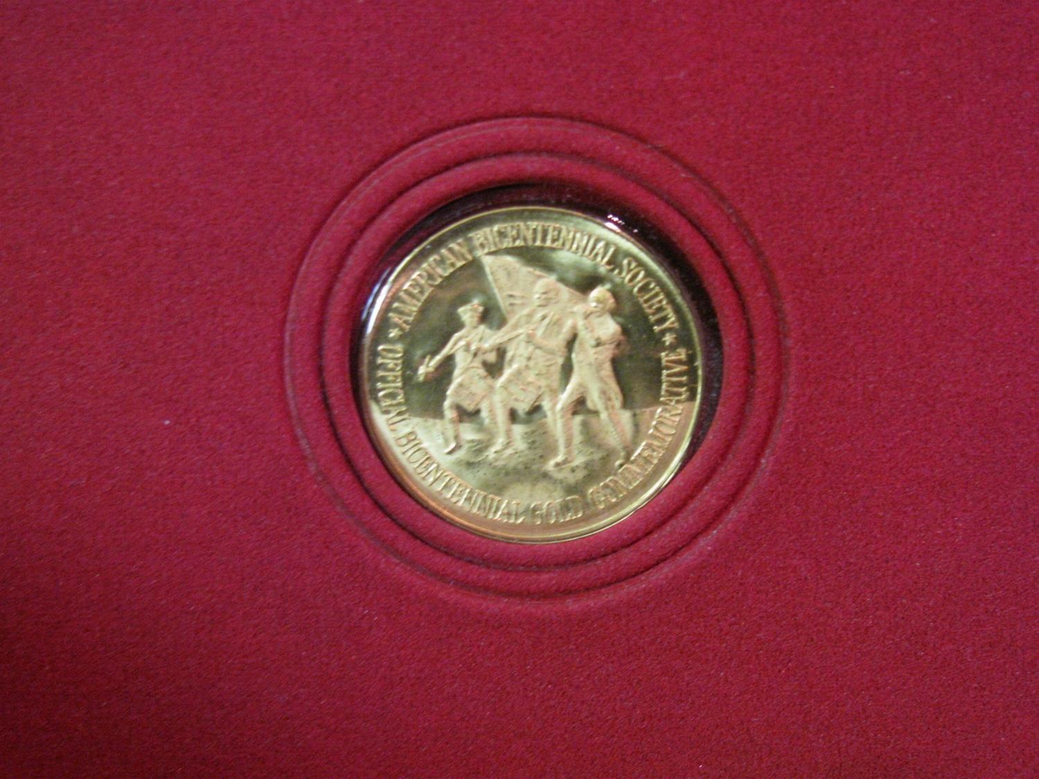 936. Bicentennial Gold Commemorative .999 Fine Gold 20 grains