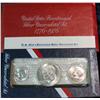 Image 1 : 1000. 1976S 3-Piece Mint Set. BU. Original as Issued.